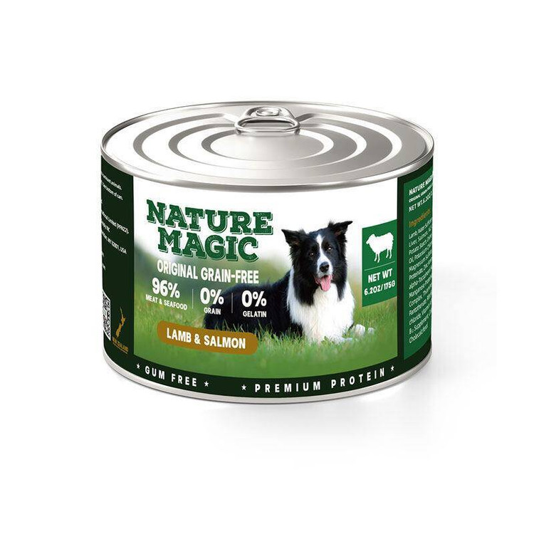 کنسرو سگ nature magic با طعم گوشت بره