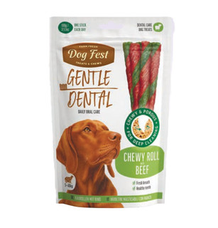 تشویقی دنتال بزرگ سگ داگ فست | Dog Fest دنتال گوساله 100 گرم