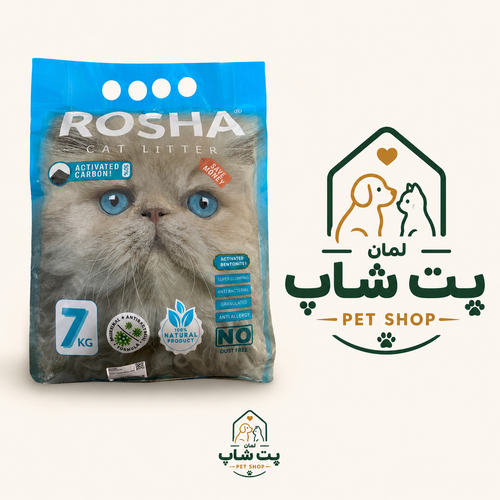 خاک گربه روشا وزن 7 کیلوگرم