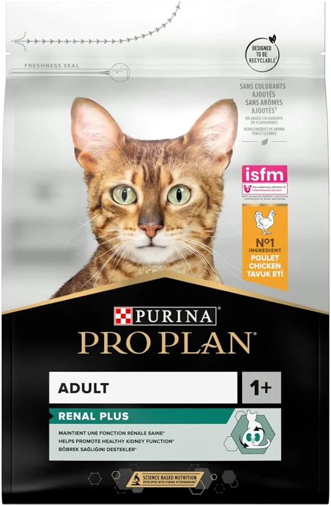 غذای خشک گربه پروپلن رنال پلاس ۱۰ کیلویی | Purina Pro Plan Renal plus
