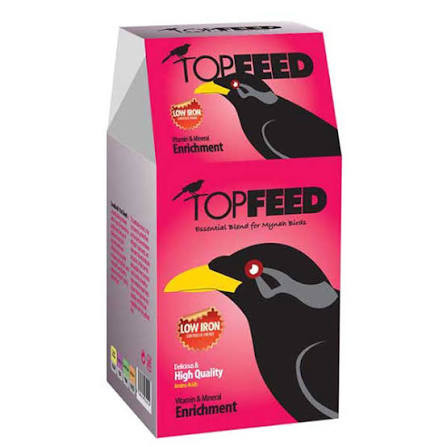 غذای مرغ مینا تاپ فید همراه میل ورم 1 کیلوگرمی | TopFeed Myna Food with Mealworm
