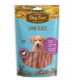 تشویقی سگ نواری داگ فست با طعم بره ۹۰ گرم | Dog Fest Lamb Slice
