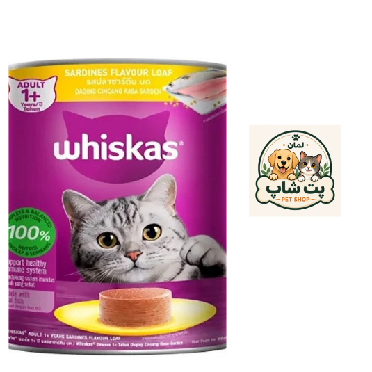 کنسرو  پته گربه ویسکاس با طعم تن ۴۰۰ گرم | Whiskas Tuna