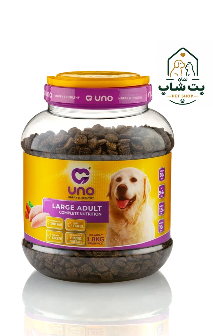غذای خشک سگ اونو Ownat Ultra Maxi Adult مخصوص نژاد بزرگ بالغ با مرغ و بوقلمون – ۲ کیلوگرم